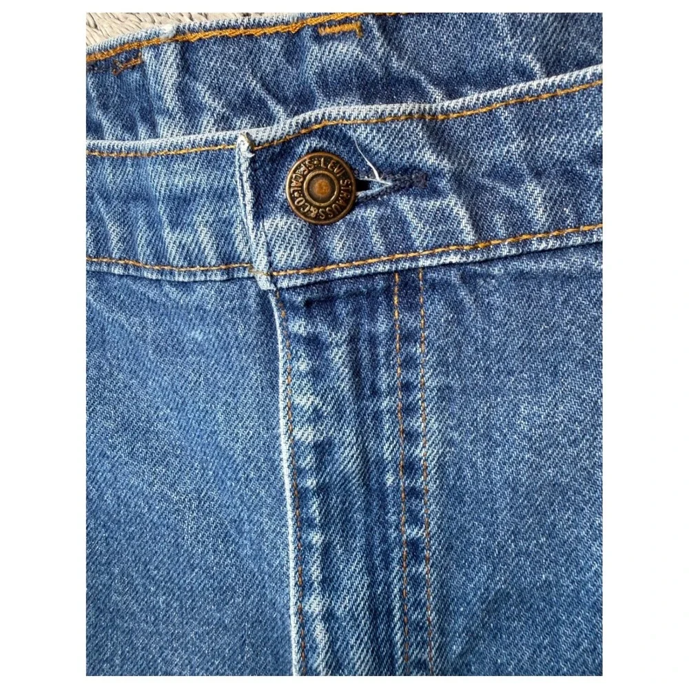 Levis 517 Orange Tab 80s Vintage Jeans Mens 37x30 Blue‎ Worn Bootcut USA Made